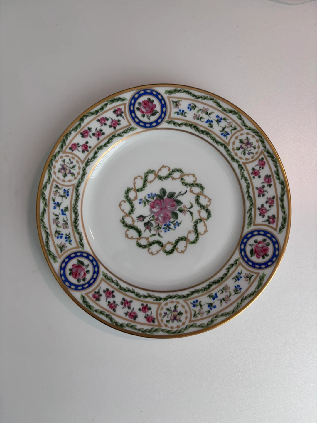 Haviland Limoges Louveciennes Vintage Plate 8 5/8” - photo 4