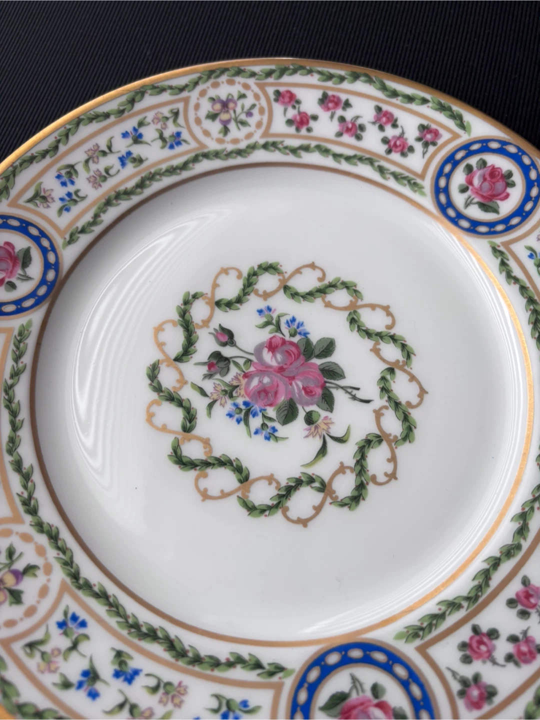 Haviland Limoges Louveciennes Vintage Plate 8 5/8” - photo 3