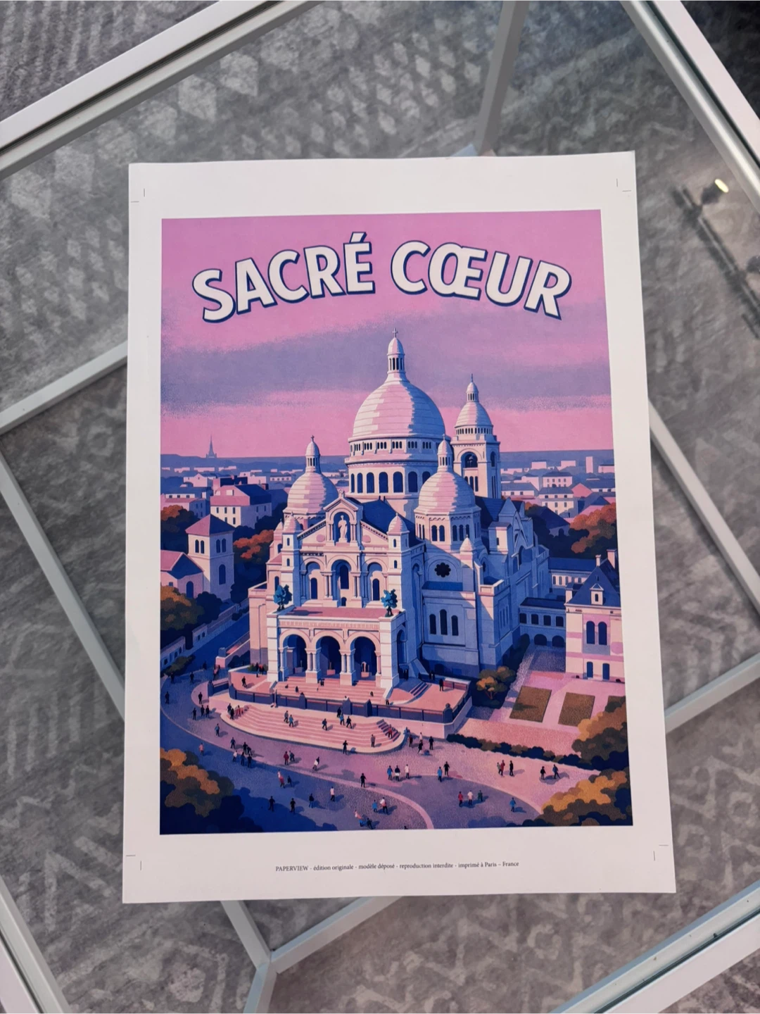 Sacré-Cœur Paris Original Art Print