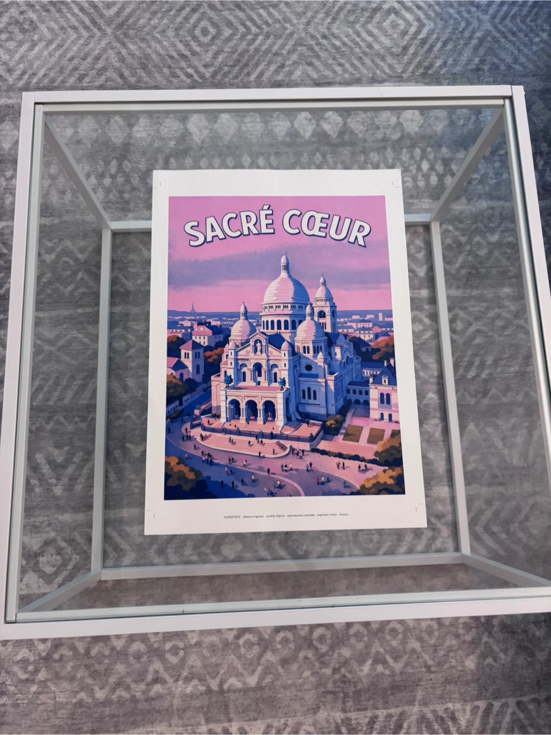 Sacré-Cœur Paris Original Art Print - photo 4