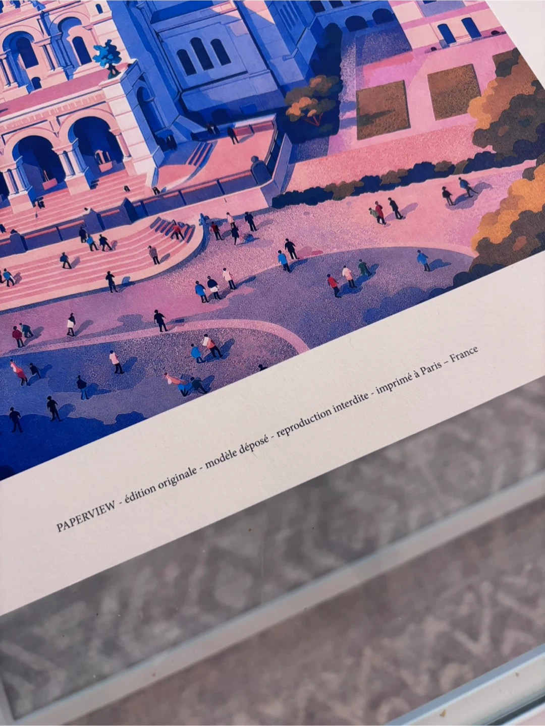 Sacré-Cœur Paris Original Art Print - photo 5