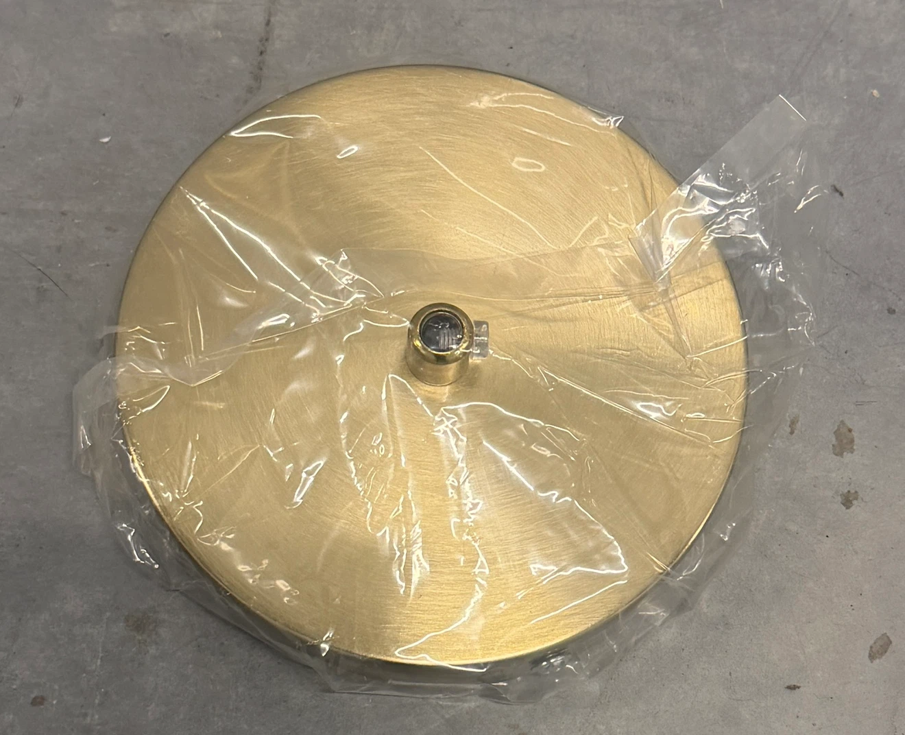 Modern Gold Mirrored Globe Pendant Light – New - photo 3