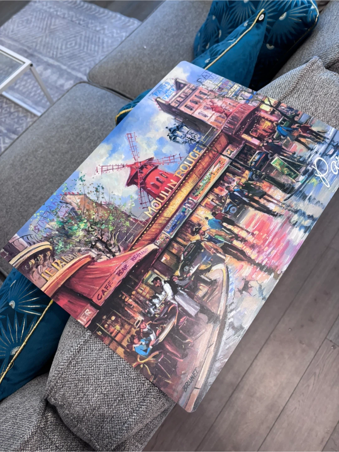 Moulin Rouge Paris Art Placemat / Wall Art | 15.7 × 11.8 in - photo 3