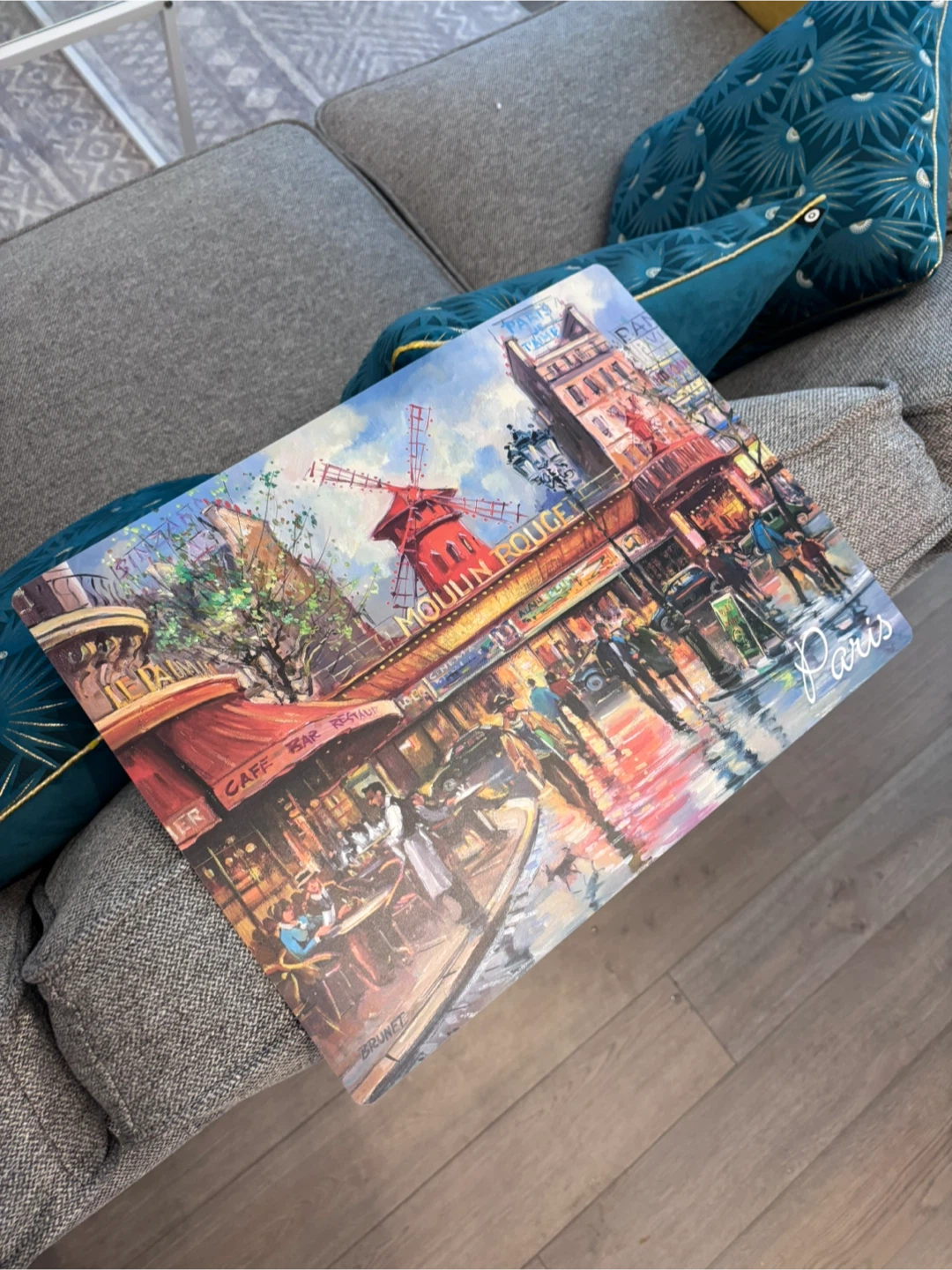 Moulin Rouge Paris Art Placemat / Wall Art | 15.7 × 11.8 in - photo 4