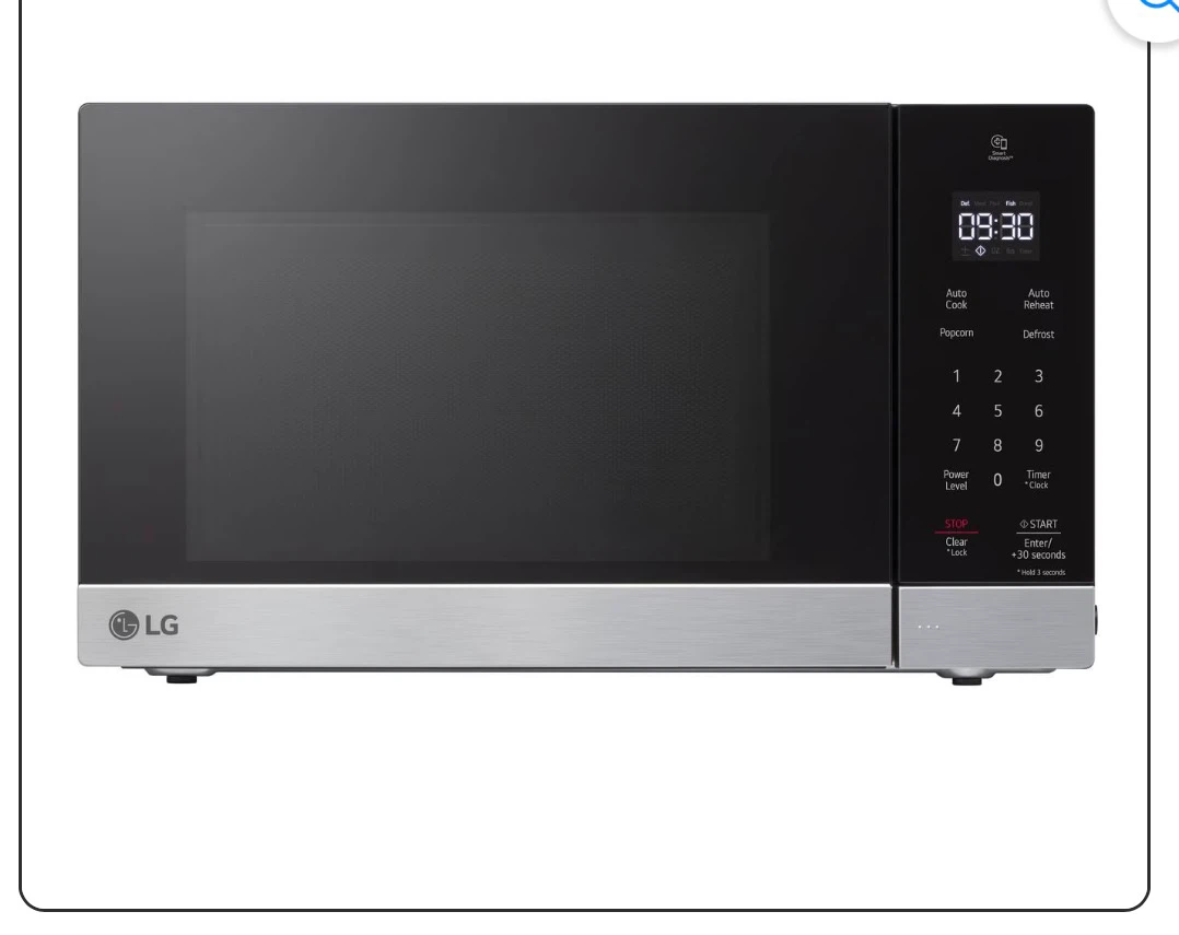 LG Stainless Steel Microwave Oven
