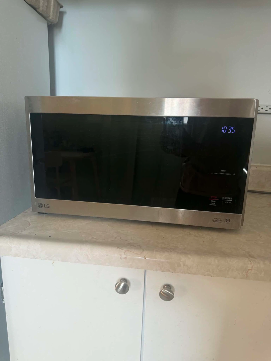 LG Stainless Steel Microwave Oven - photo 3