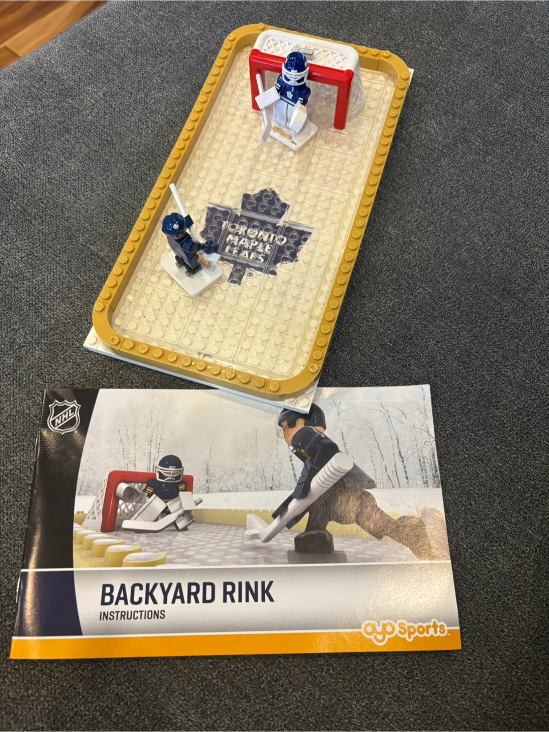 Oyo Sports Toronto Maple Leafs Backyard Rink