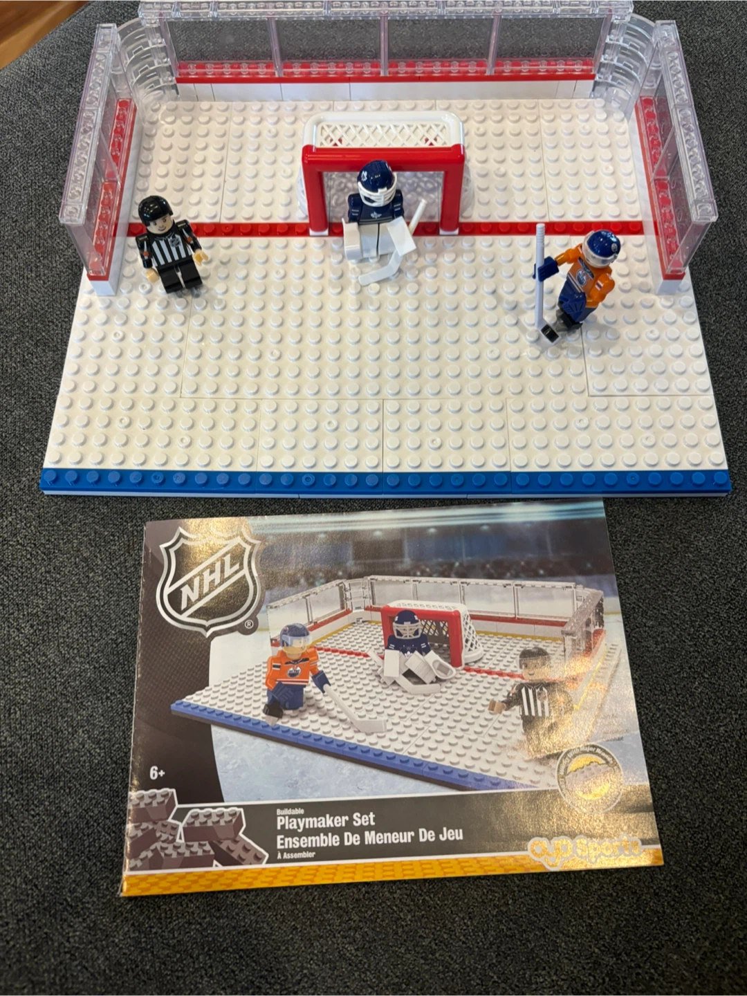 NHL Playmaker Set Building Toy