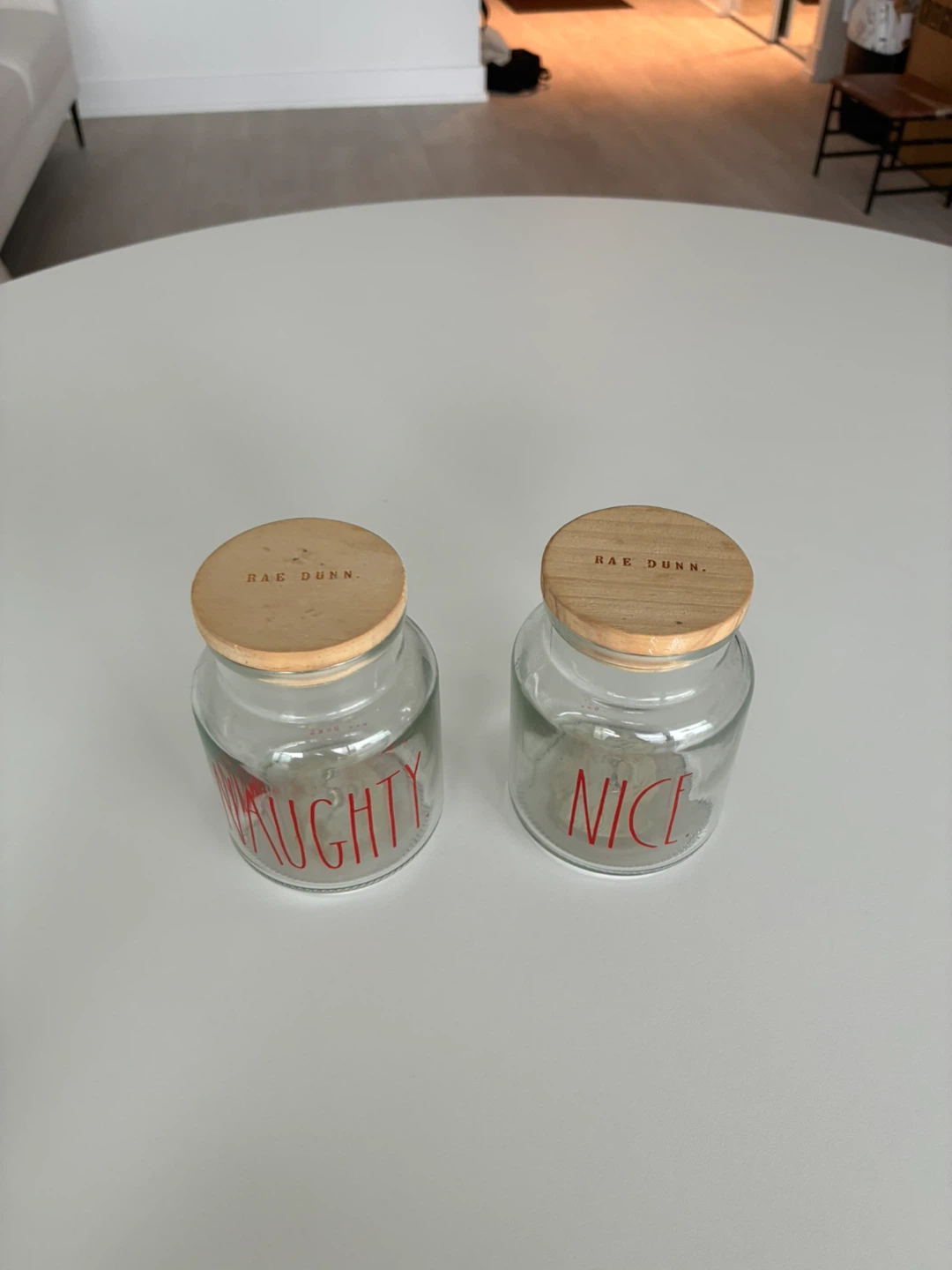 Bathroom accessories glass jars - photo 2