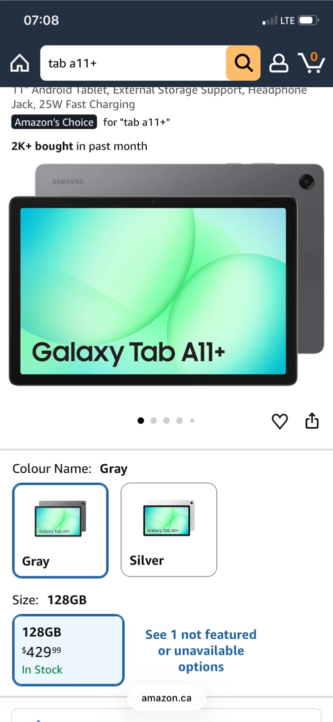 Samsung Galaxy Tab A11+ Tablet - photo 2