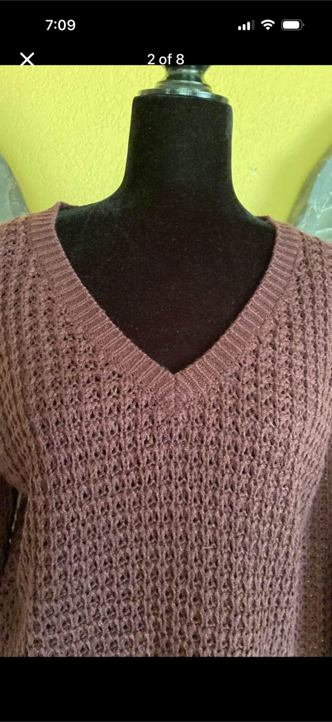 Ardene Knit V-neck Sweater - photo 3