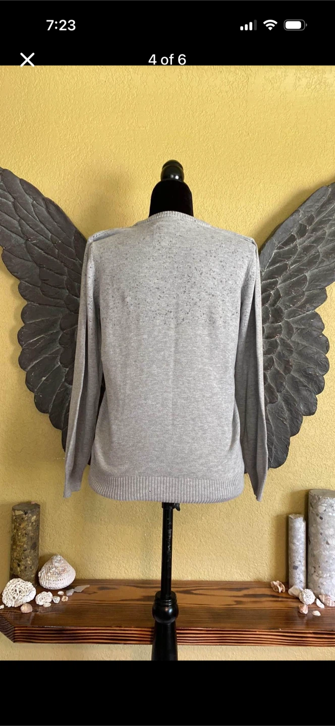 LCW Teen Skull Pullover Sweater - photo 4