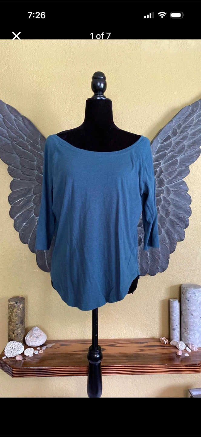 Fabletics 3/4sleeve Off The Shoulder Shirt