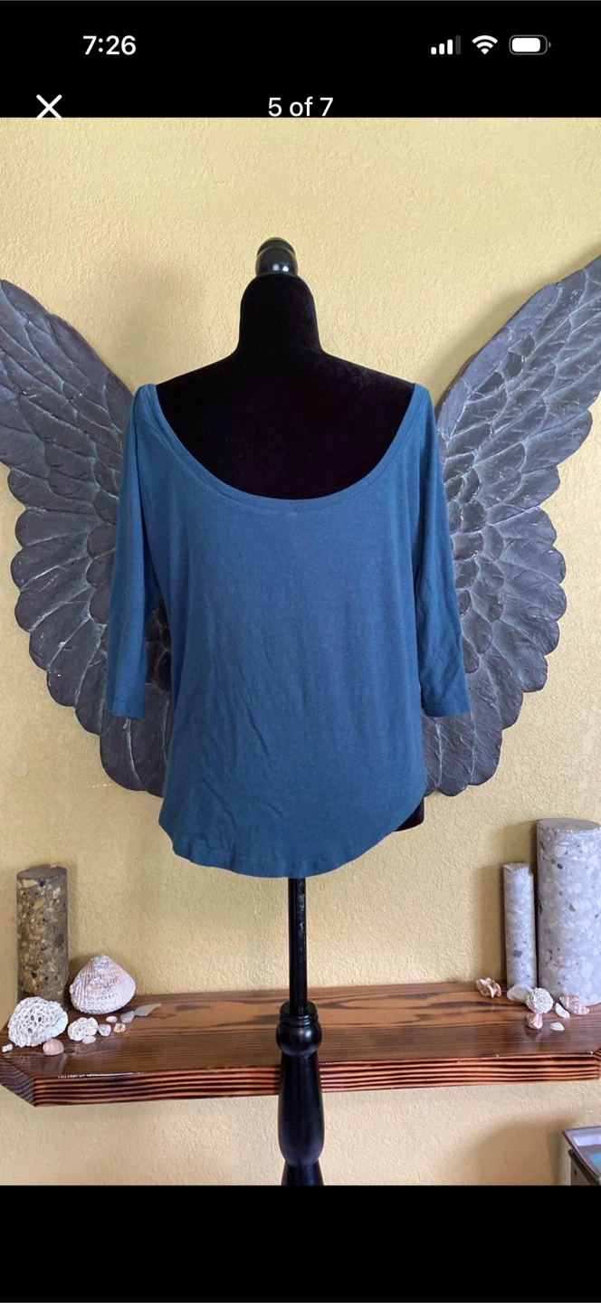 Fabletics 3/4sleeve Off The Shoulder Shirt - photo 5