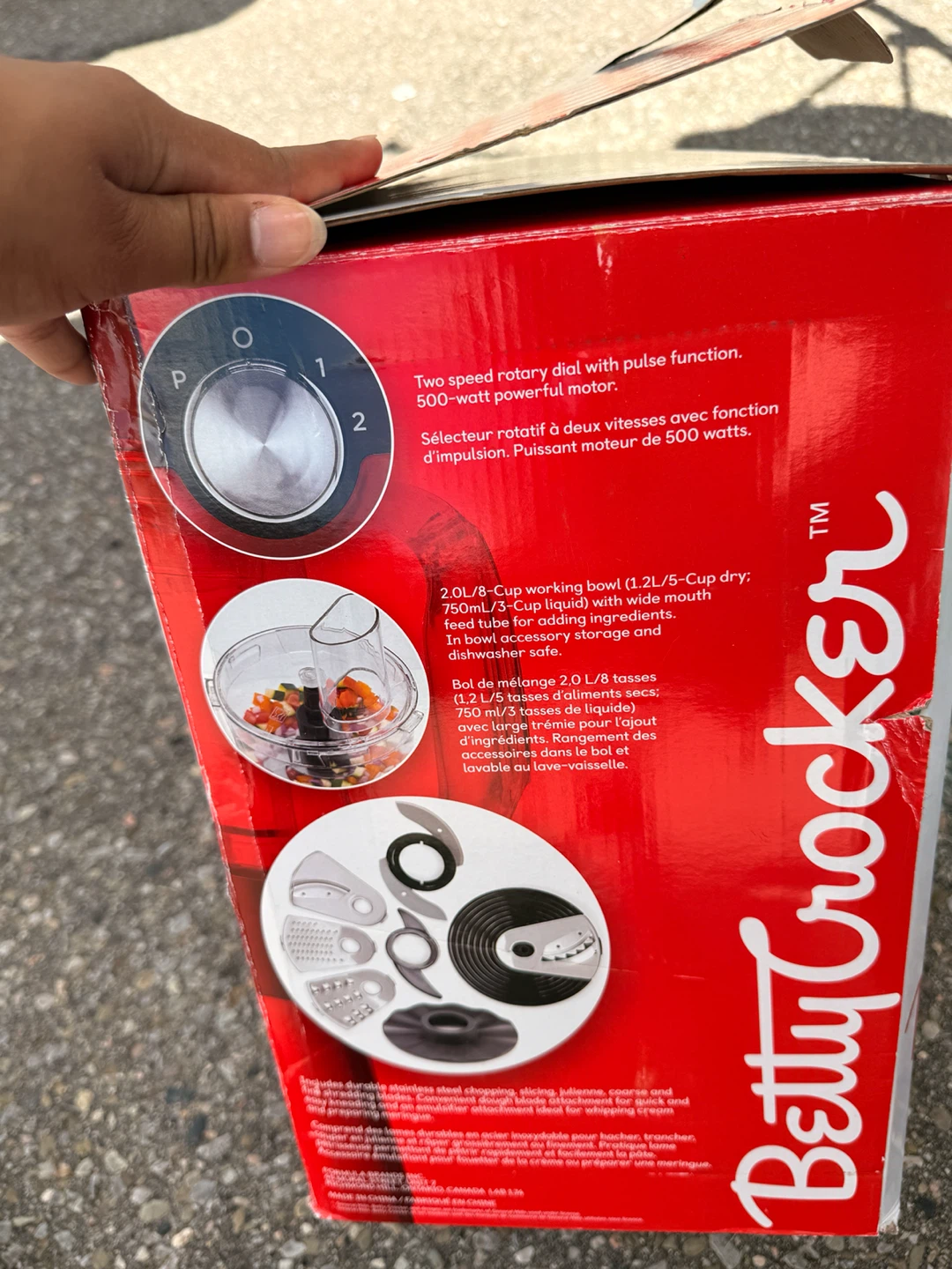 Betty Crocker Food Processor - photo 2