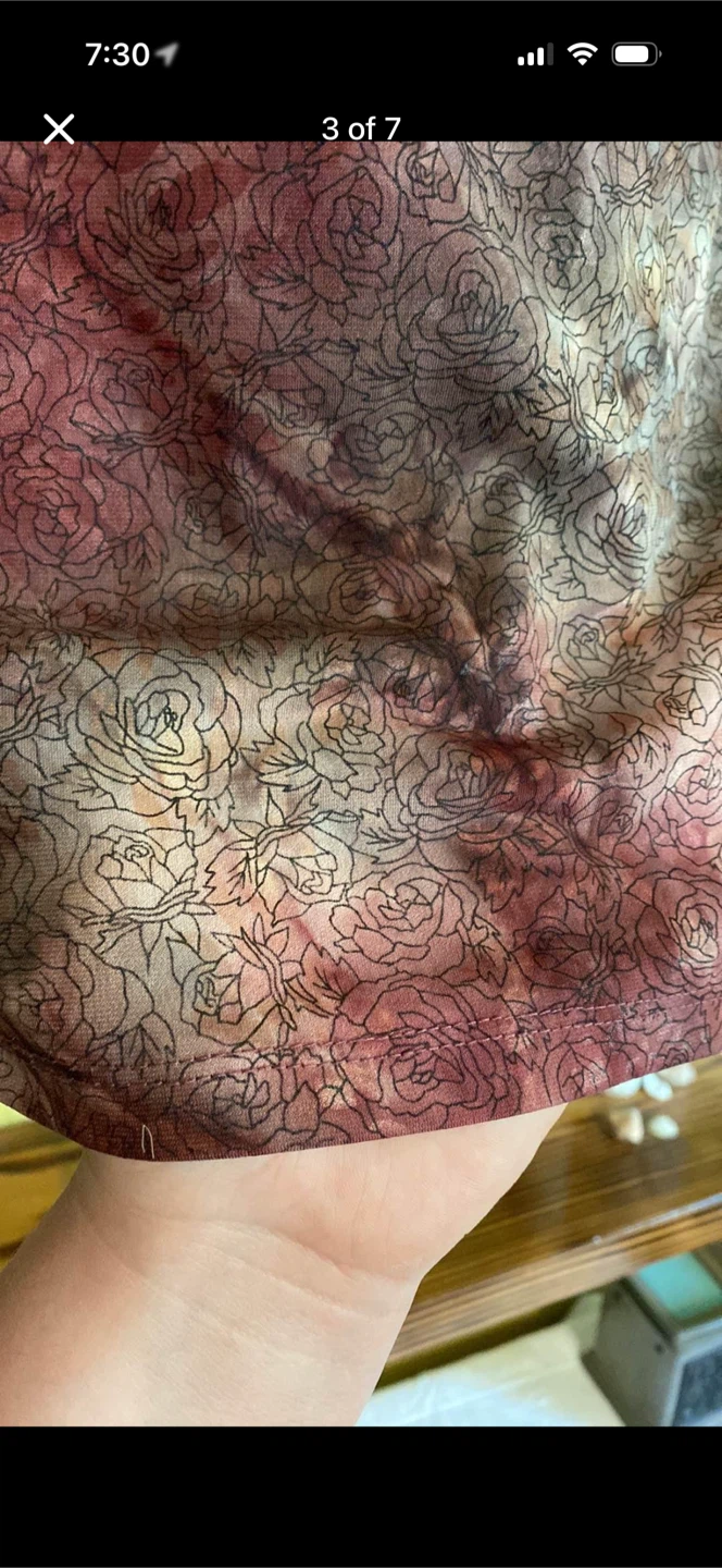 Reitmans Floral 3/4 Sleeve Shirt Top - photo 3