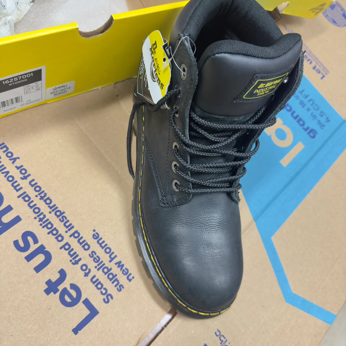 Dr. Martens Black Steel Toe Safety Boots - photo 5