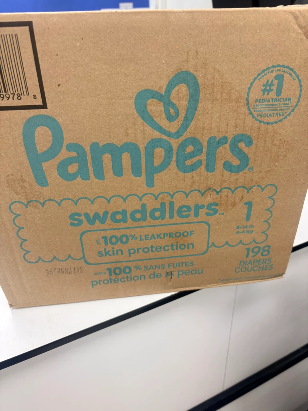 Pampers Swaddlers Diapers Size 1