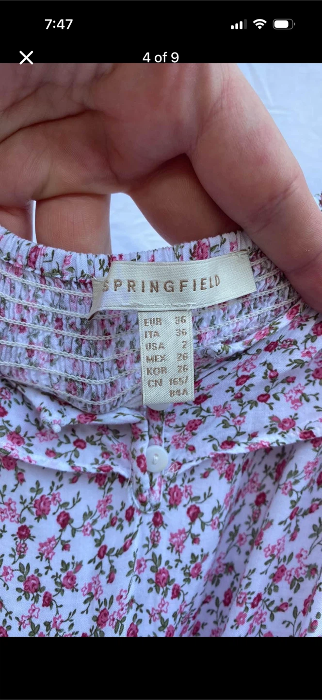 Springfield Floral Mini Dress - photo 5