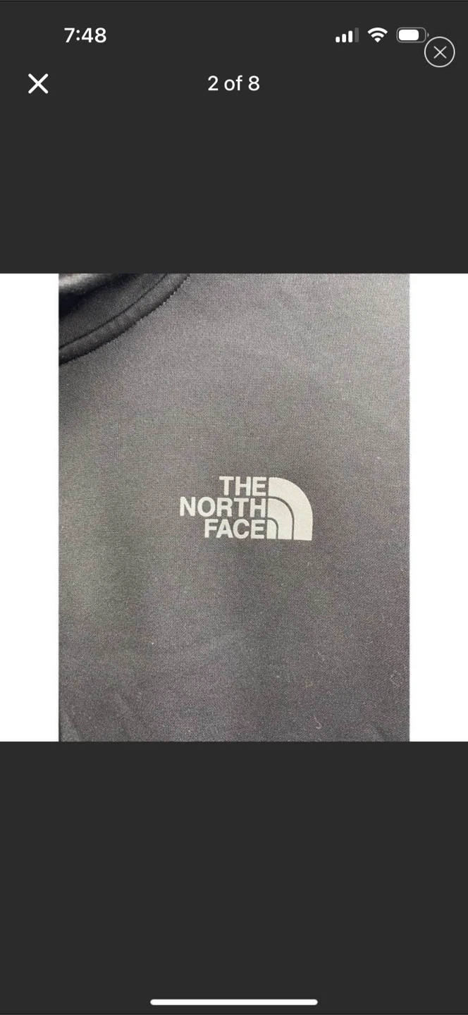 The North Face Mens Black Thermal Zip Up Sweater - photo 2