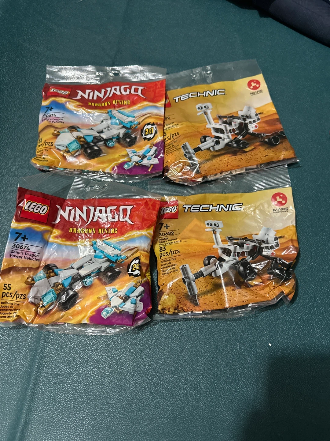 LEGO Ninjago & Technic Polybag Building Toy Sets