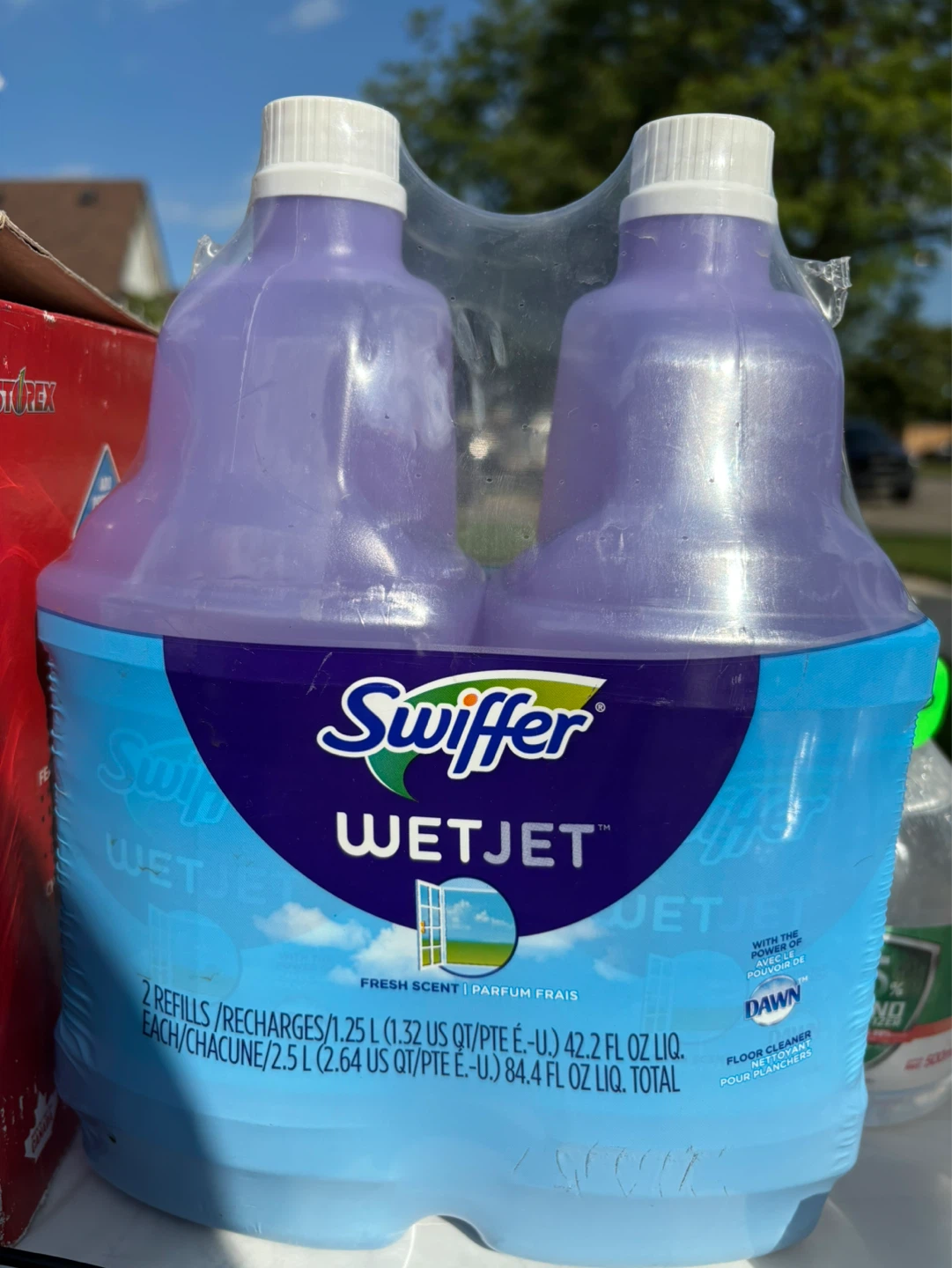 Swiffer WetJet Fresh Scent Floor Cleaner Refills (2 Pack)