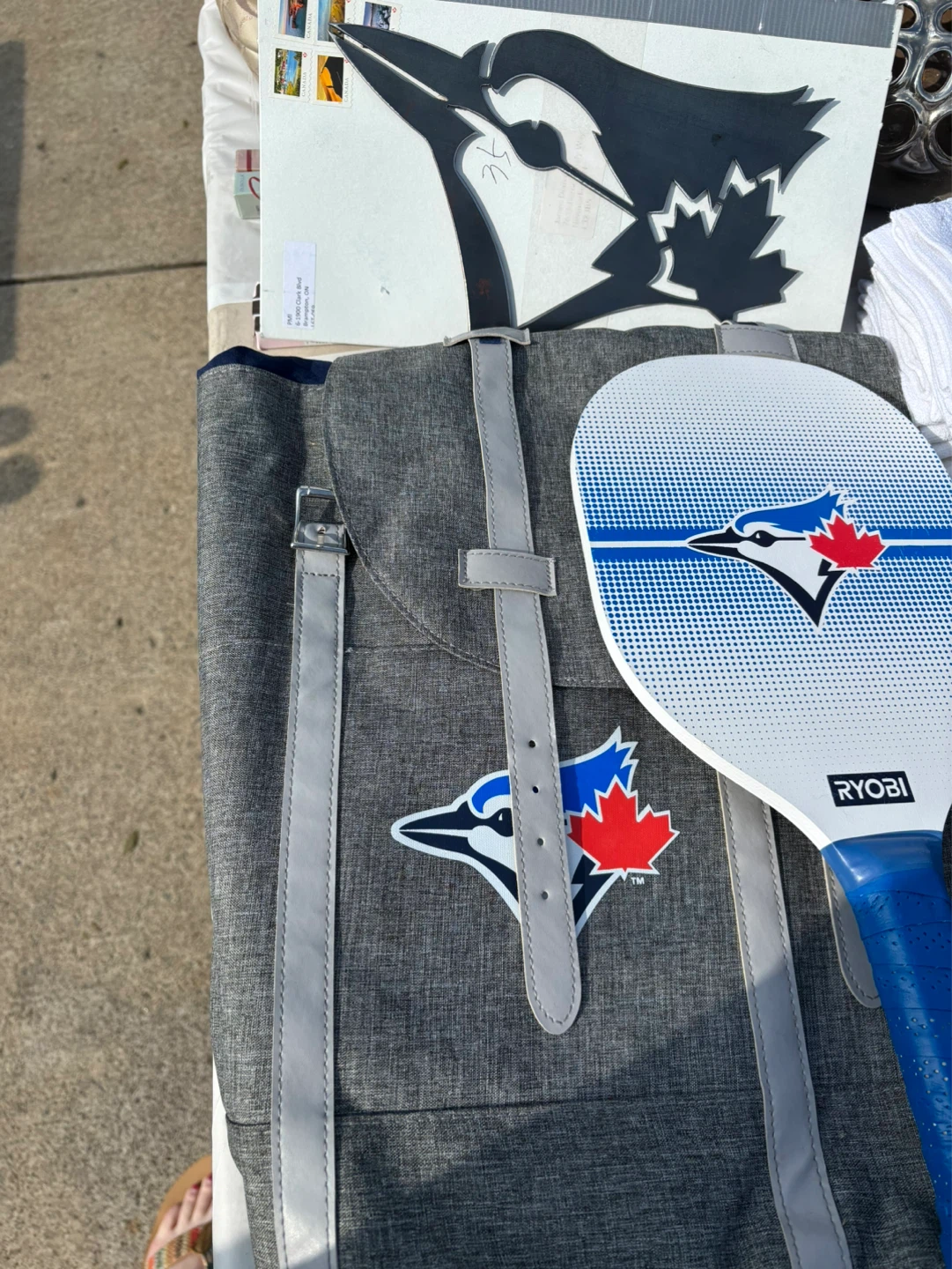 Toronto Blue Jays Backpack & Pickleball set of 4