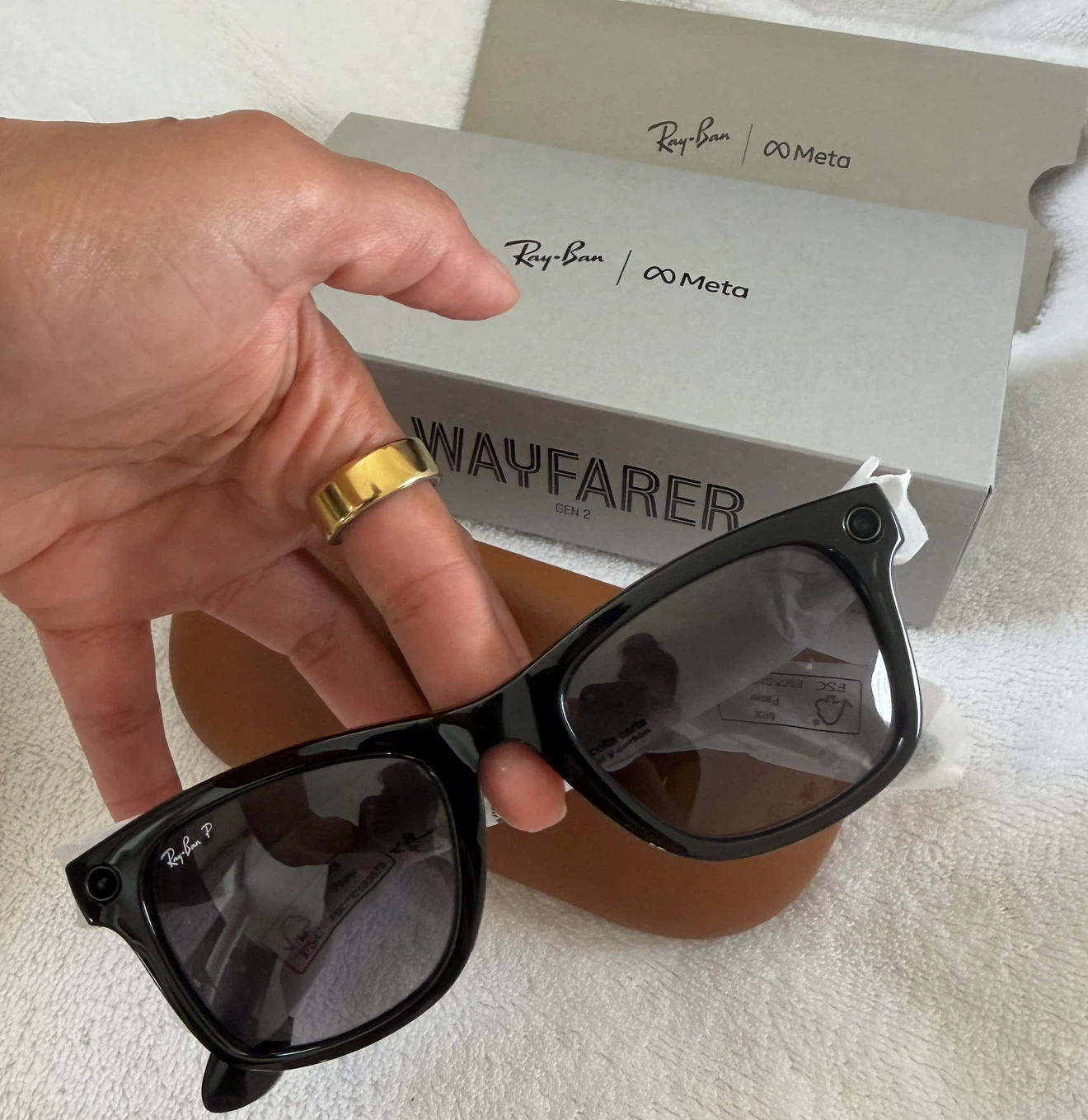 Ray-Ban Meta Wayfarer Gen 2 Smart Glasses POLARIZED - photo 2