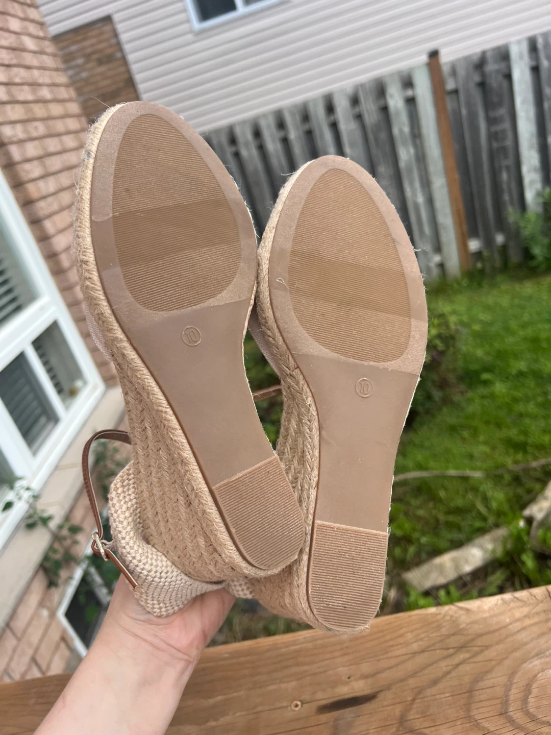 LOFT Espadrille Wedge Sandals size 10 - photo 3