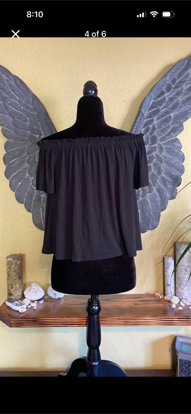 Wilfred Off The Shoulder Crop Top - photo 4