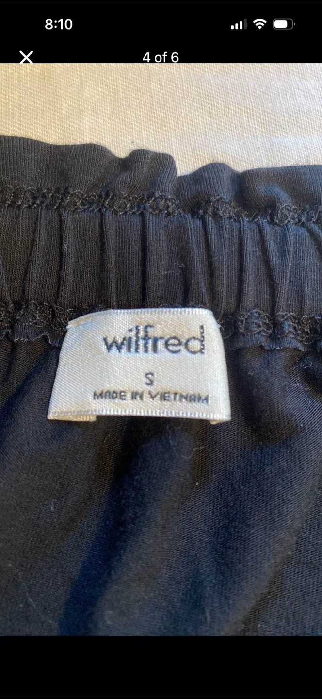 Wilfred Off The Shoulder Crop Top - photo 5