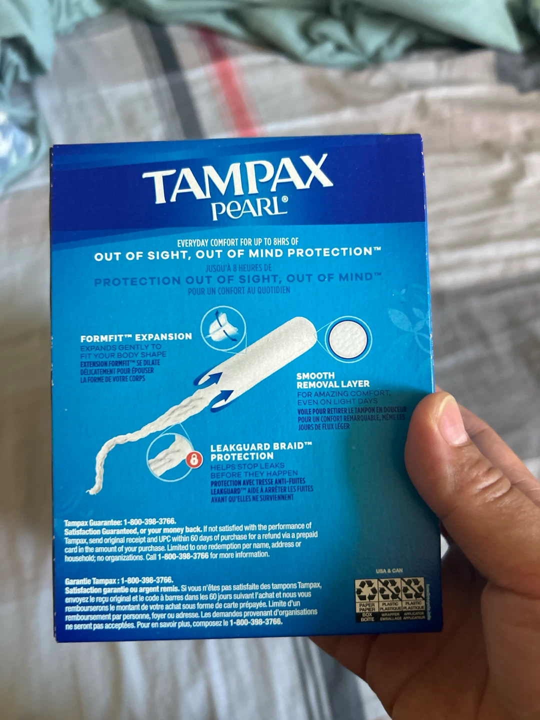 Tampax Pearl Super Absorbency Tampons (2 Boxes) - photo 3