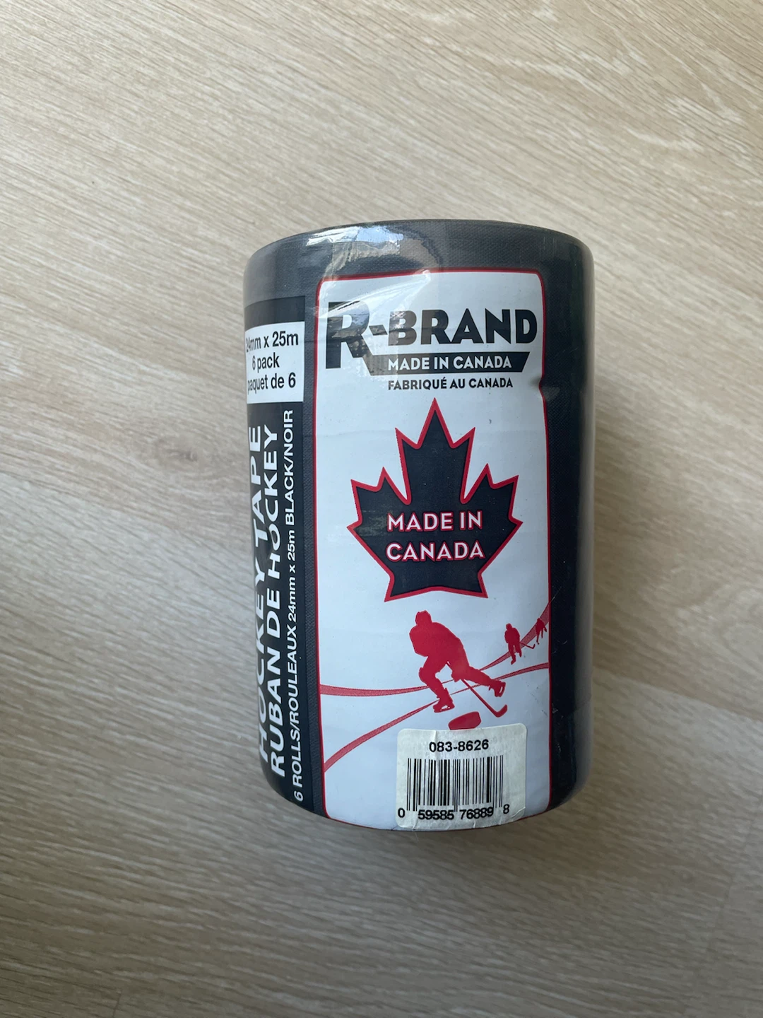 R-Brand Cloth Hockey Tape - 24mm x 25m, 6 Rolls