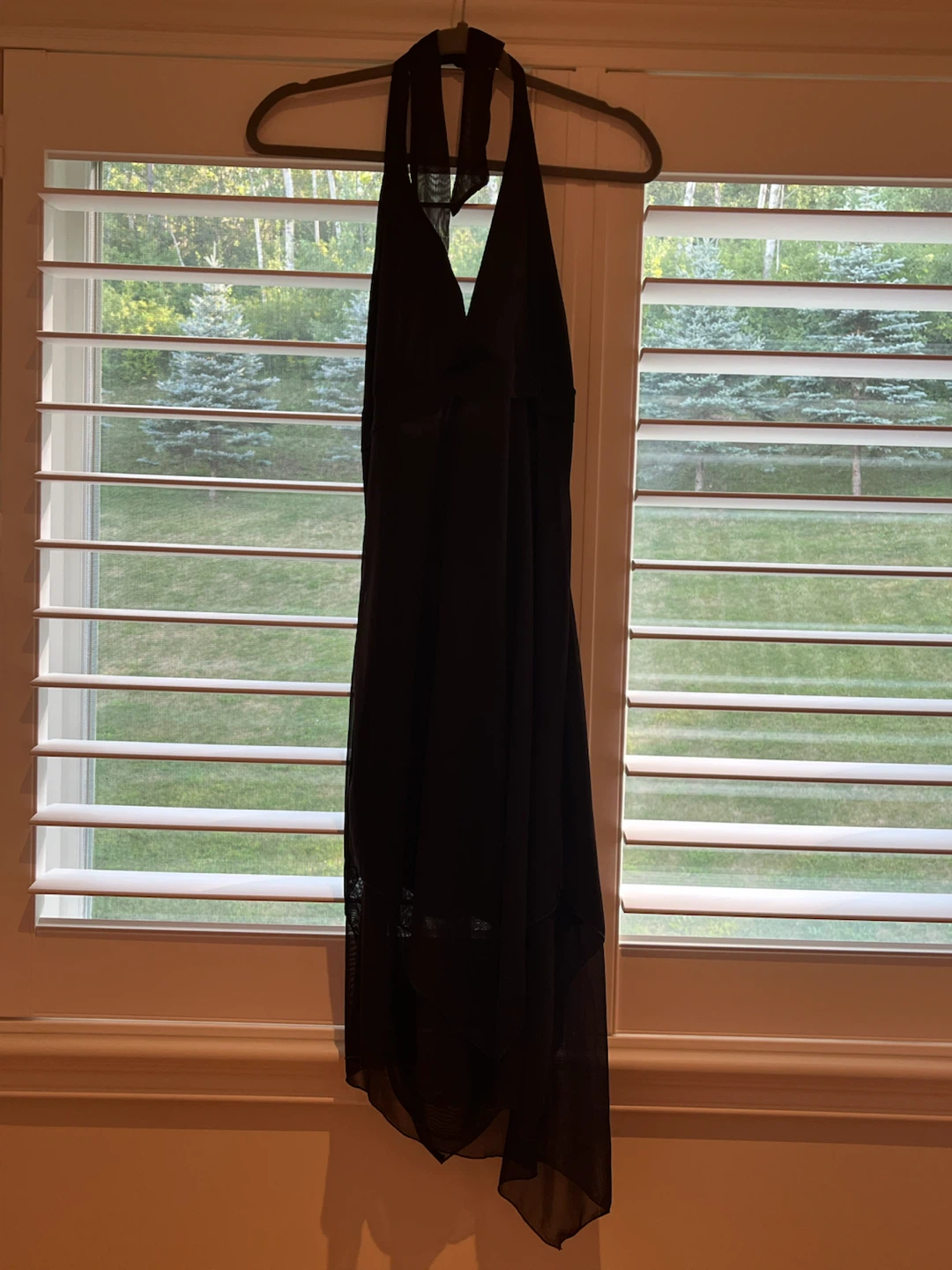 Tattoo Black Halter Dress