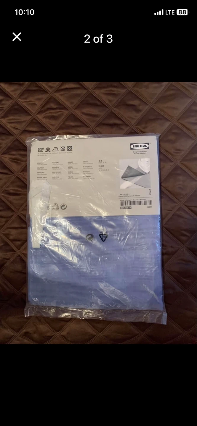 IKEA Sarita Blue Curtains pick up Islington/Evans - photo 2