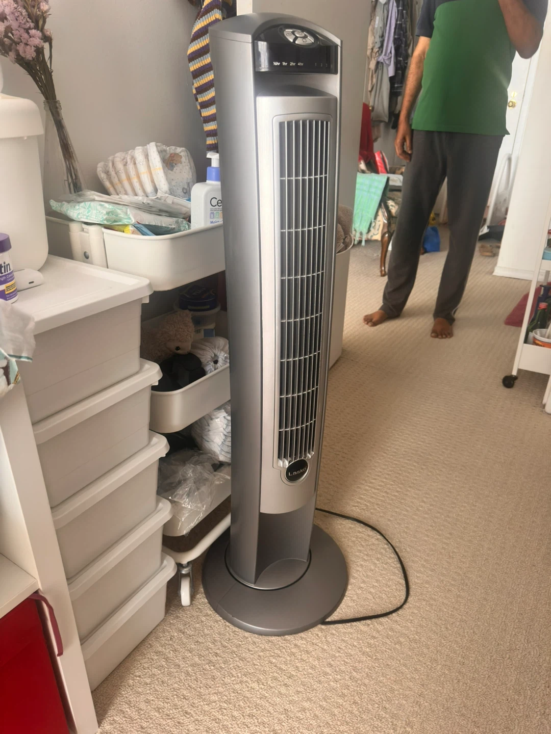 Lasko Tower Fan - Silver