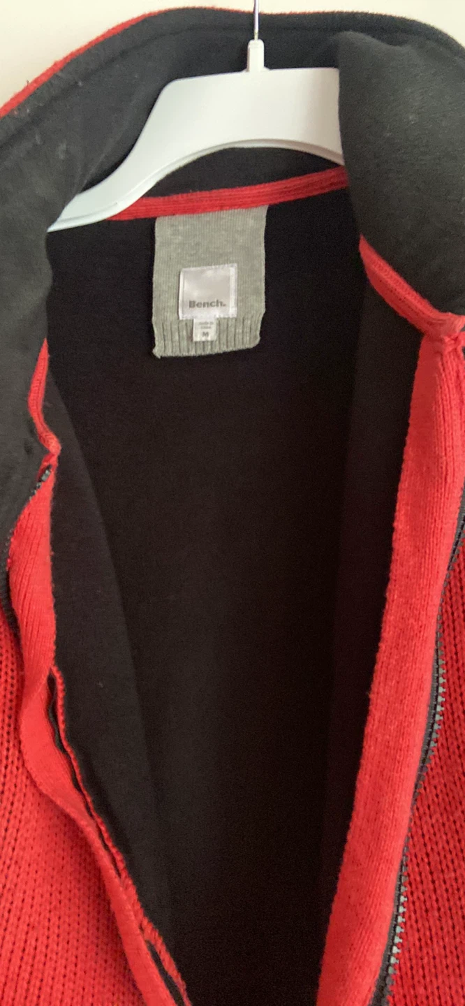 Bench Full Zip Knit Jacket - Red - photo 2