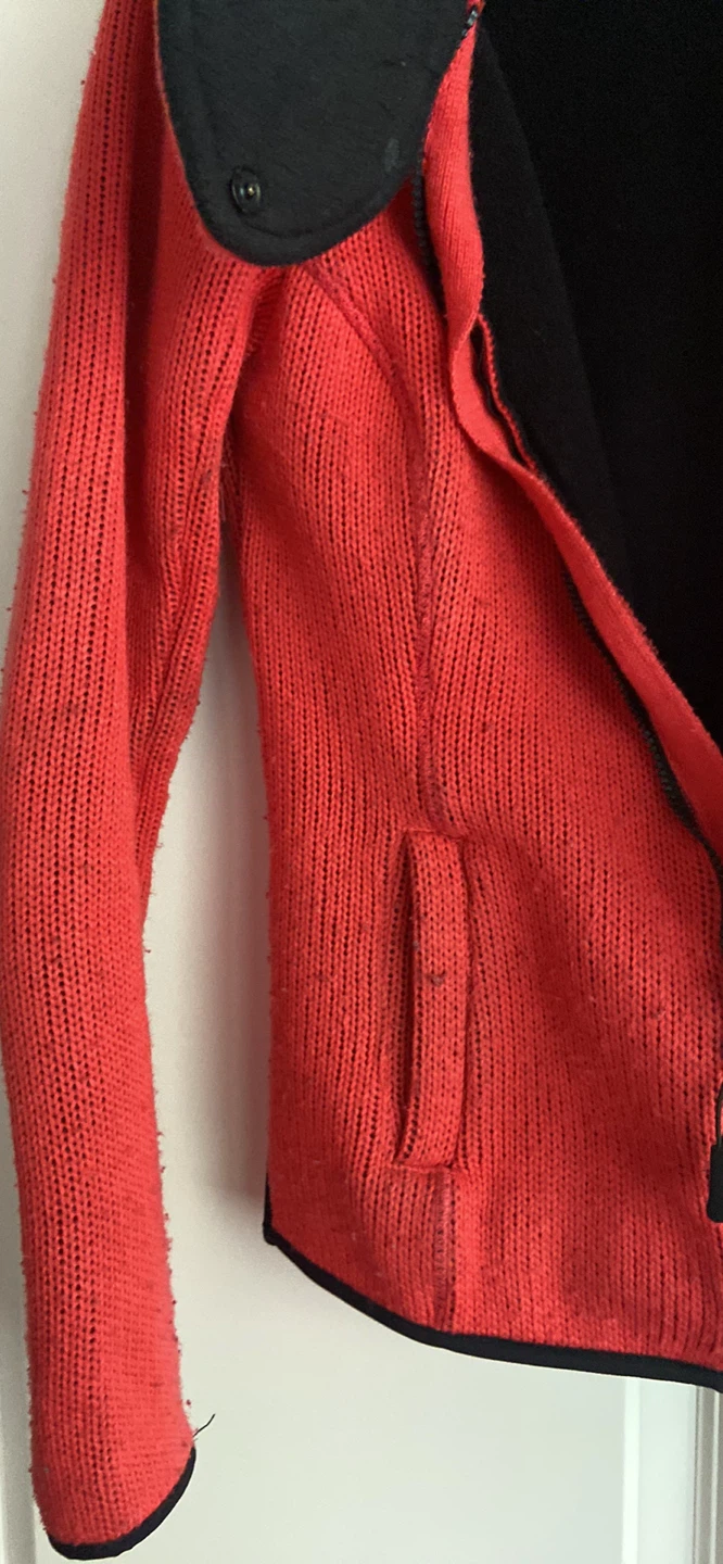 Bench Full Zip Knit Jacket - Red - photo 3
