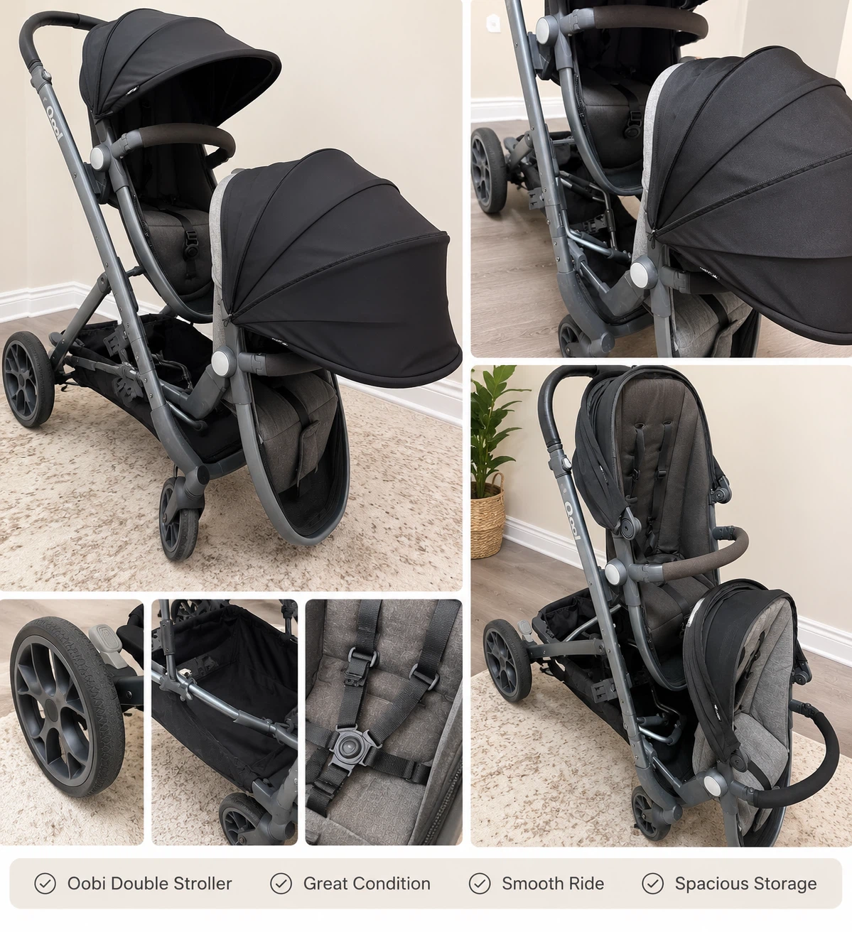 Joovy Qool Double Stroller - photo 5