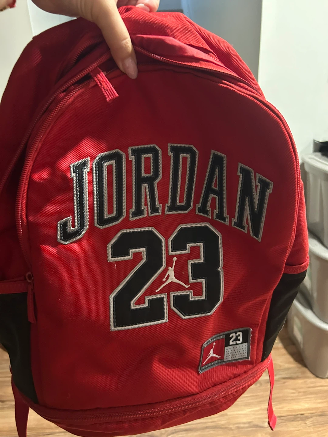 Jordan 23 Red Backpack