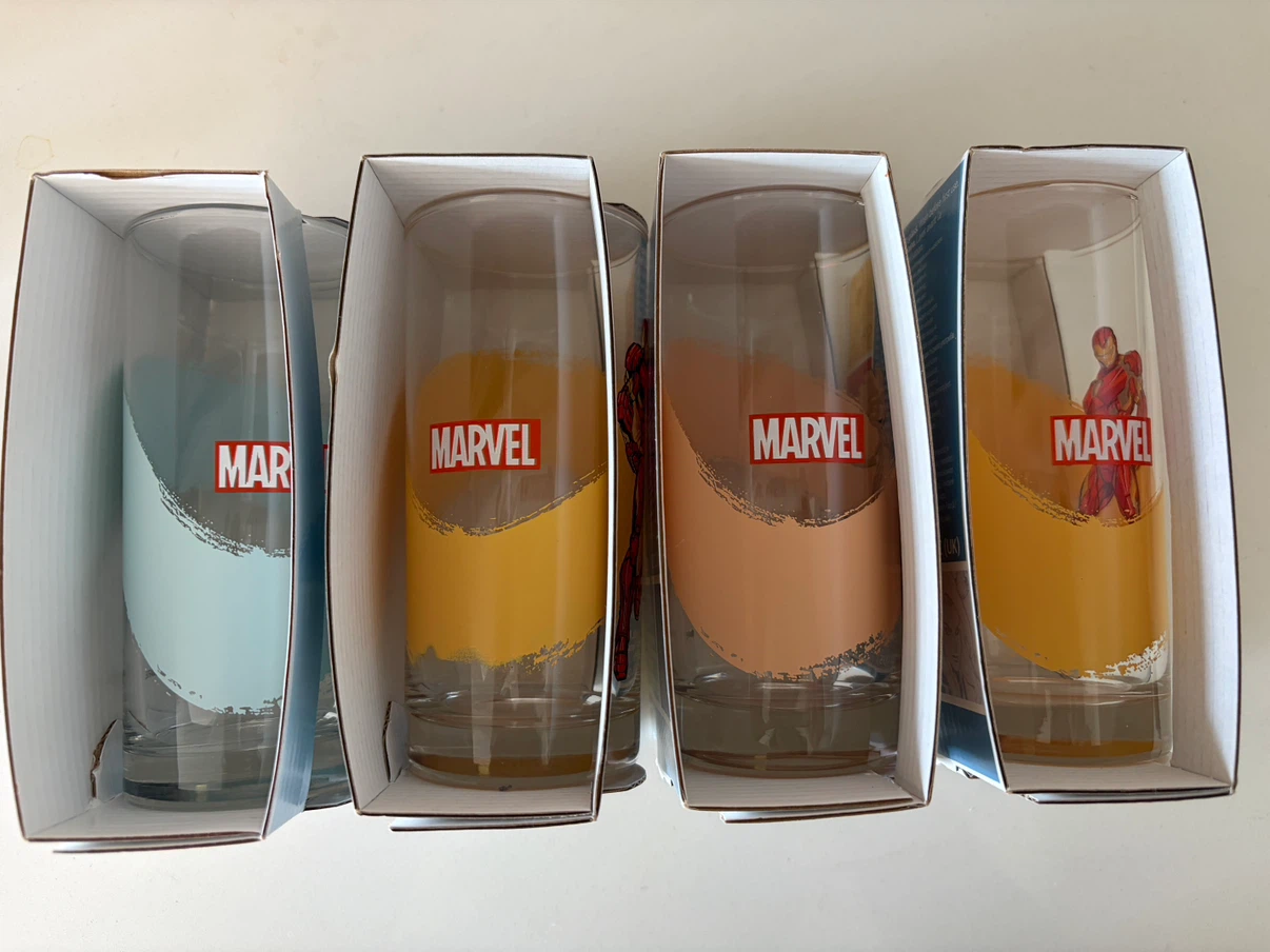 Marvel drinking glasses - photo 2