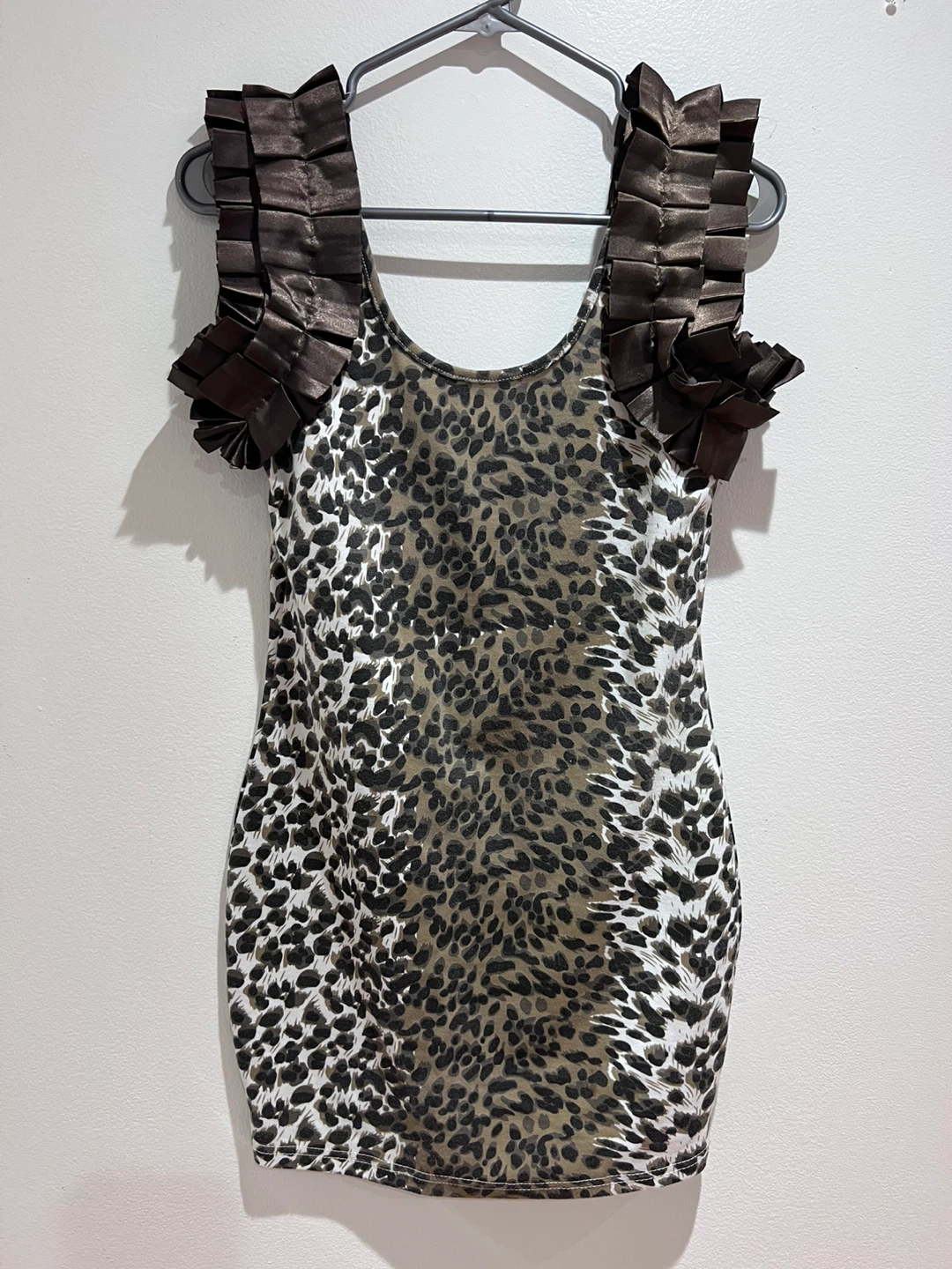 Leopard Print Dress - Size S
