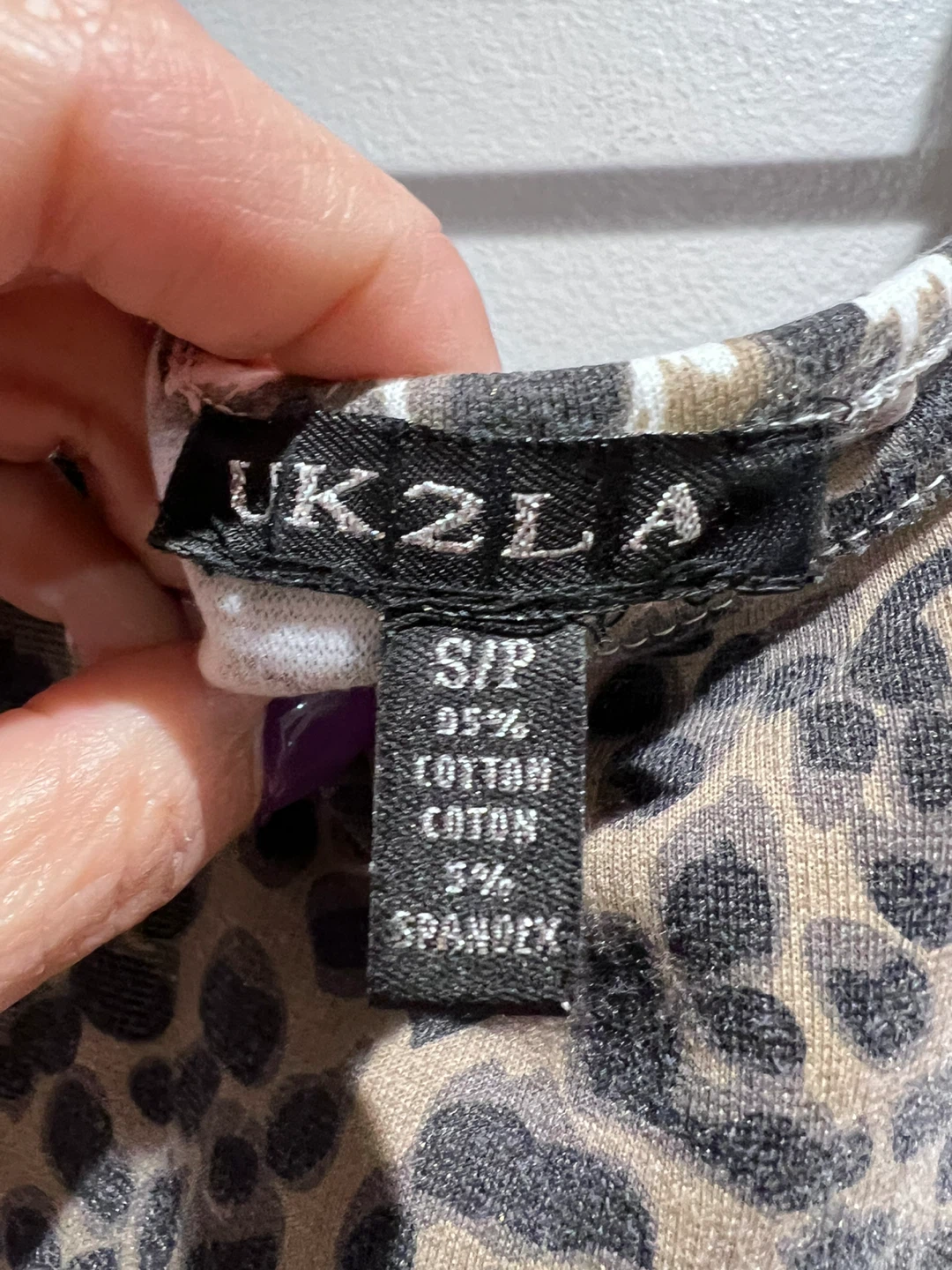 Leopard Print Dress - Size S - photo 3