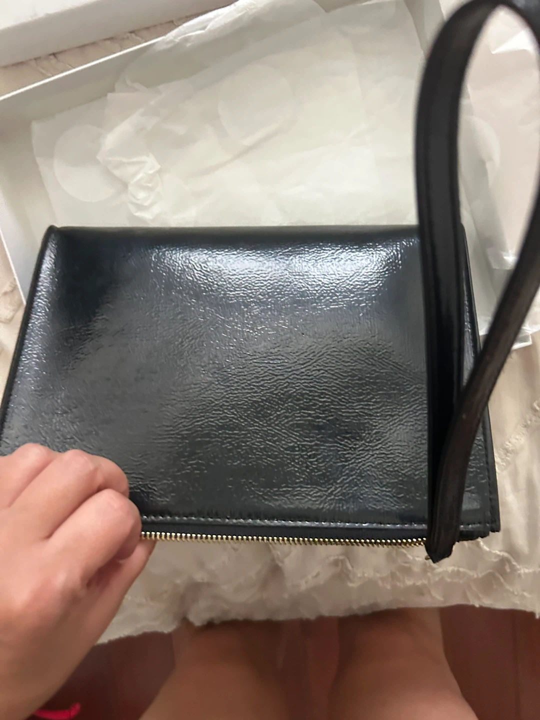 Stella McCartney Black Logo Pouch - photo 3