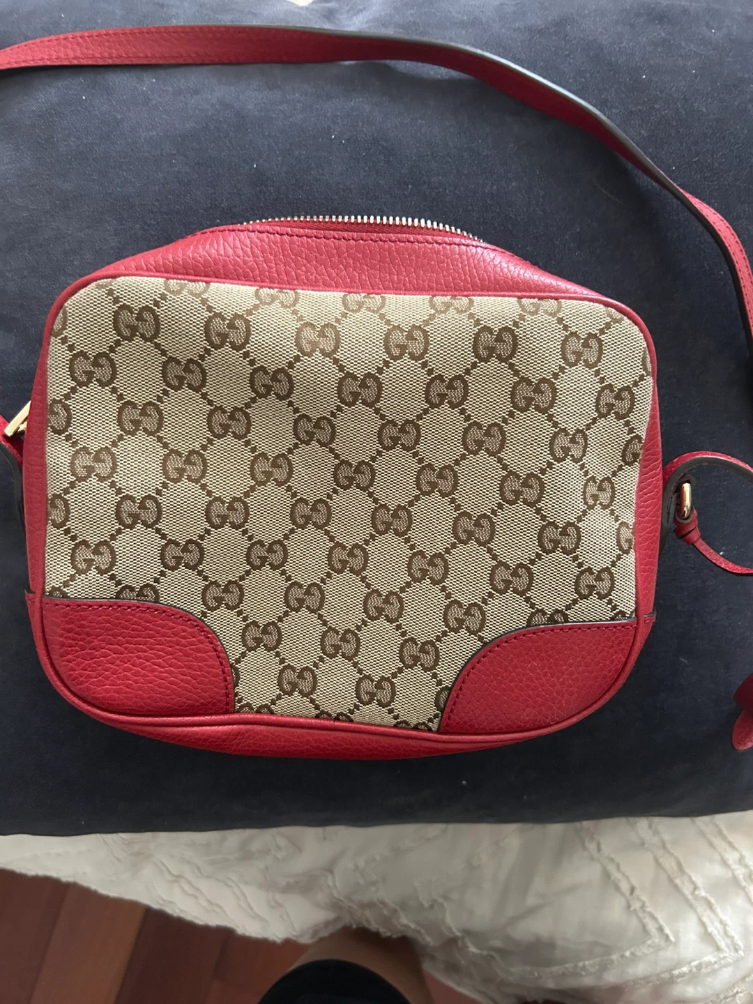 Gucci Monogram Camera Bag