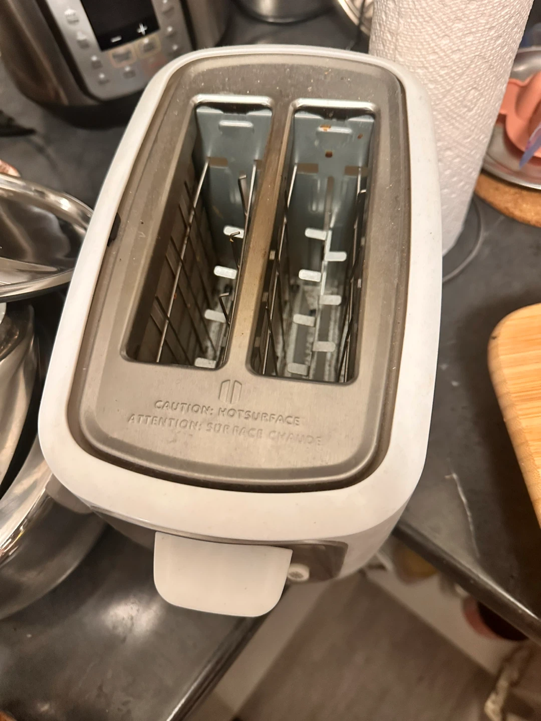 White 2-Slice Toaster - photo 2