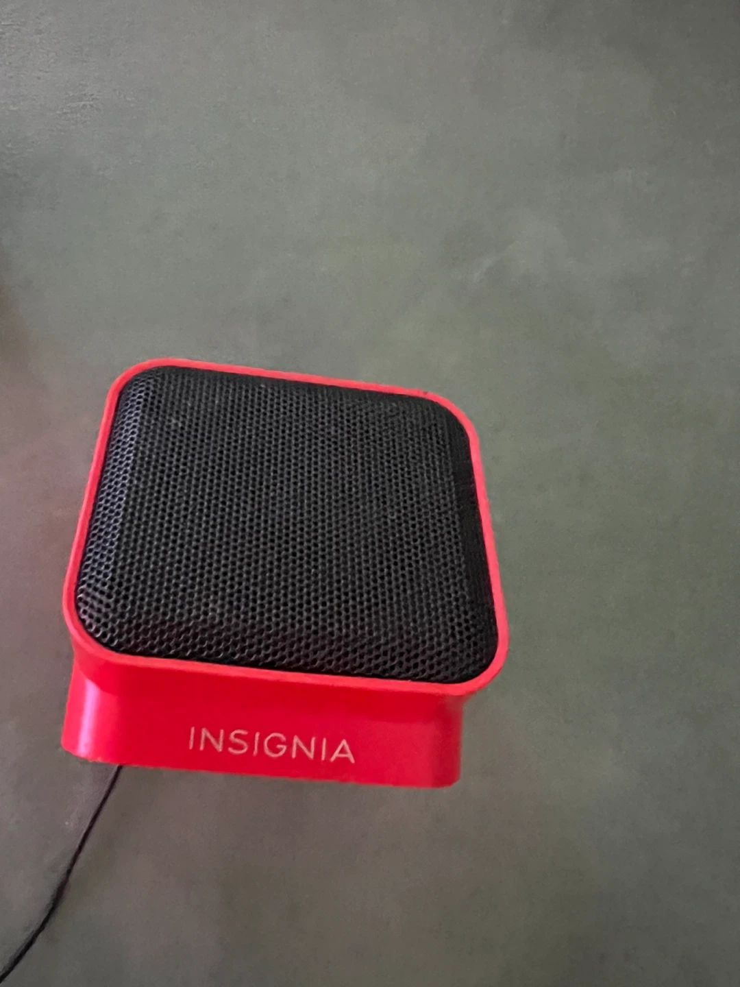 Insignia Portable Bluetooth Speaker - Red