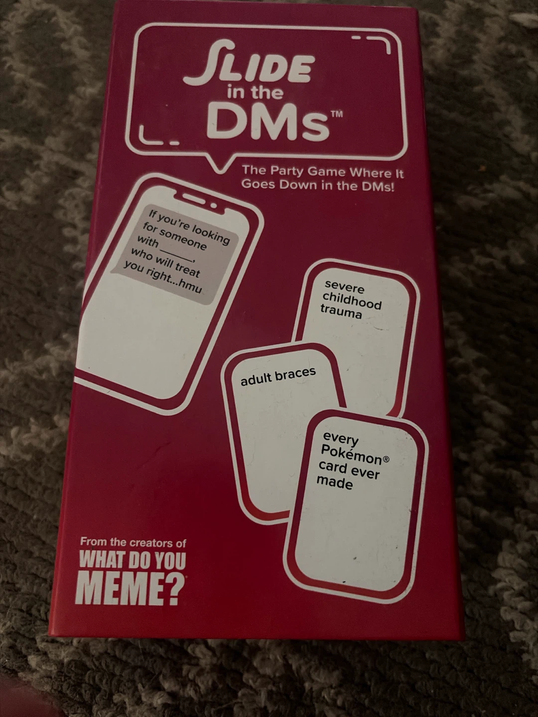 Slide in the DMS Party Game
