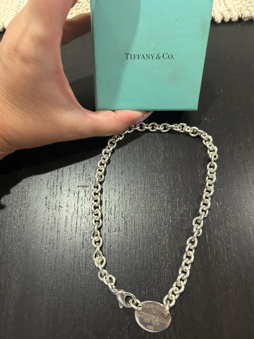 Tiffany & Co. Sterling Silver Chain Bracelet