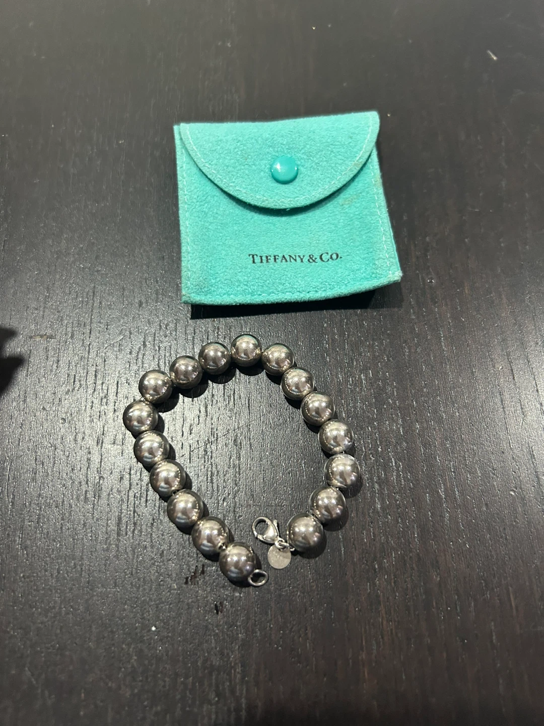 Tiffany & Co. Silver Bead Bracelet